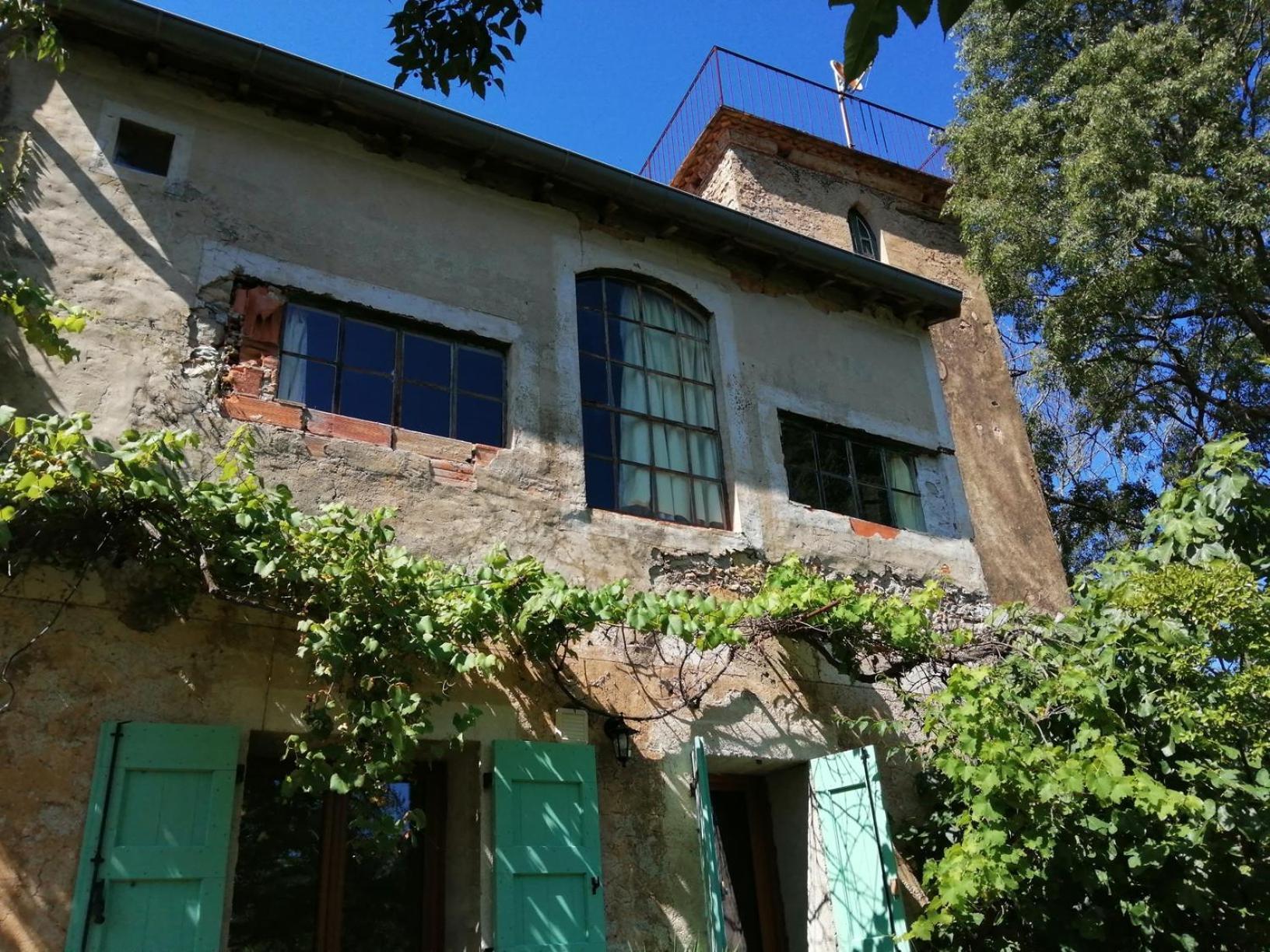 Mas Ferrieres Saint Laurent Sud Buitenkant foto